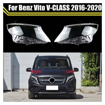 Mercedes-Benz Vito V-CLASS 2016~2020 Headlight Lens Replacement - Left