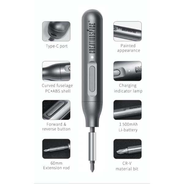 Creation Space CS2001 Mini Electric Screw Driver