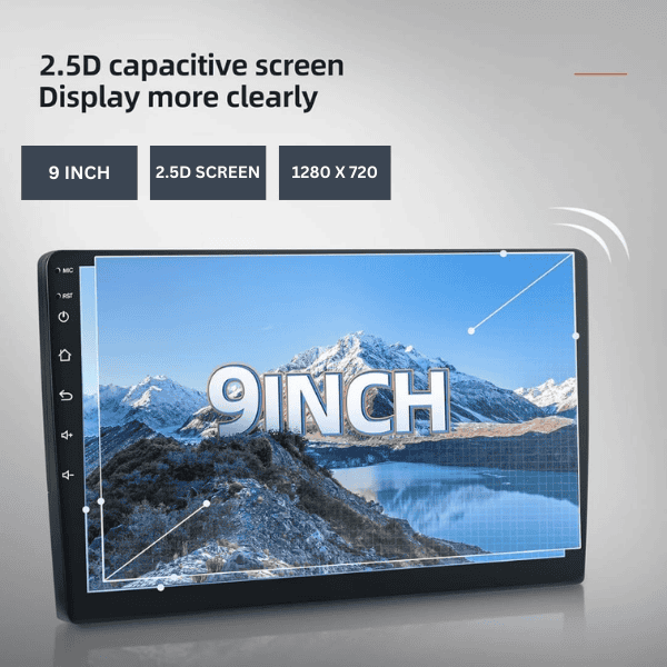 Double Din 9” Multimedia player 2GB/ 32GB compatible with Suzuki Ertiga 2018+