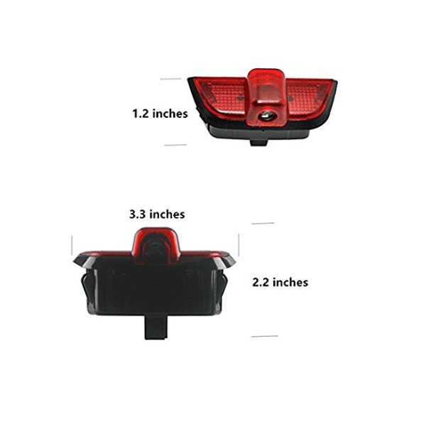 Mercedes W204 LED Car Door Logo Lights - Set of 2