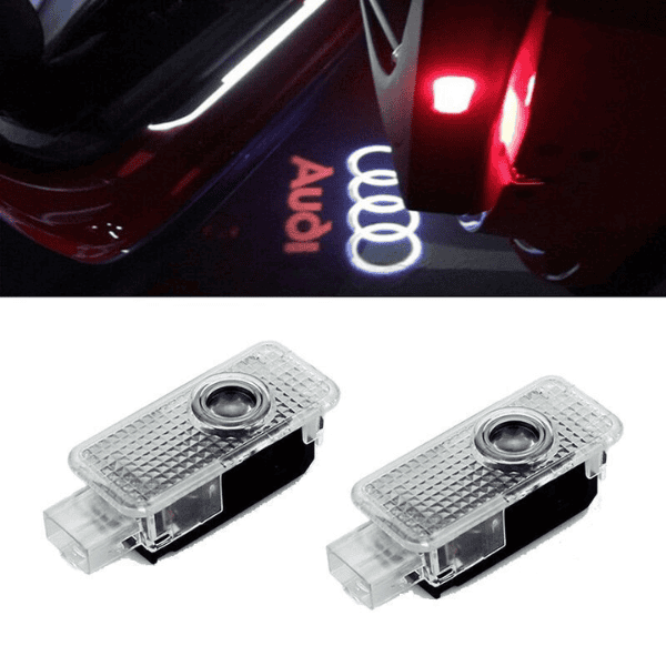 Audi Car Door LED Logo Lights  - Set of 2