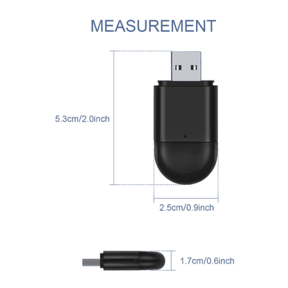 2-in-1 Mini Wireless USB Car Play and Android Auto