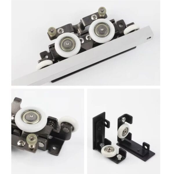 Concealed Sliding Door Track Set  1.2m Ghost Door System with Soft Closing Feature