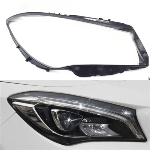 Mercedes Benz CLA W117 17-20 Headlight Replacement Lens WITH LOGO A1179068900DDZ - Left Side