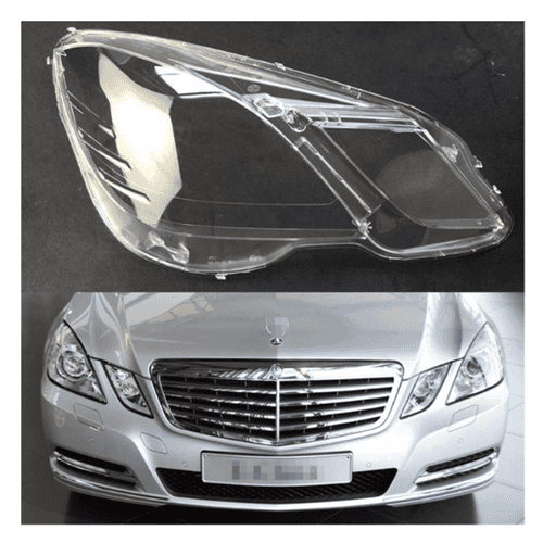 Headlight Glass Lens Plastic OEM for Mercedes E-Class W212 (09-12) Right Side - A2128208261DDZ