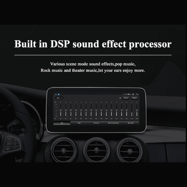 Mercedes C Class 10.25" W205 Android Navigation Infotainment Unit with CarPlay Android Auto