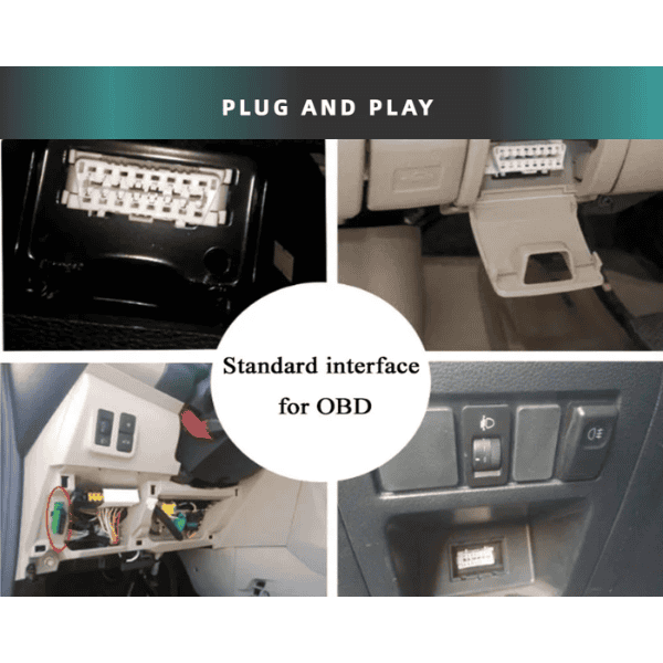 OBD 4G GPS Tracker - No Subscription Needed
