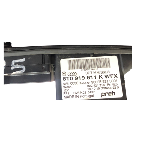 Audi A4 A5 Q5 RS5 Operating unit for MMI multimedia system  (Second hand) - 8T0919611K