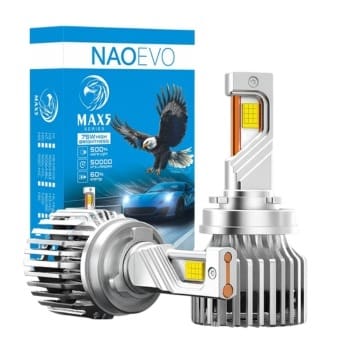 NAOEVO MAX5 Series | 75W 9000LM LED Car Headlights Bulbs - Set of 2