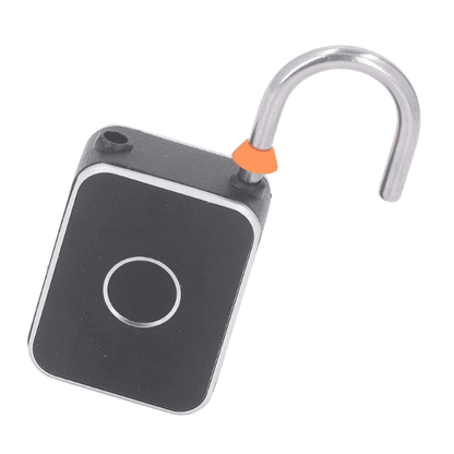 Mini Fingerprint Smart Padlock - Black