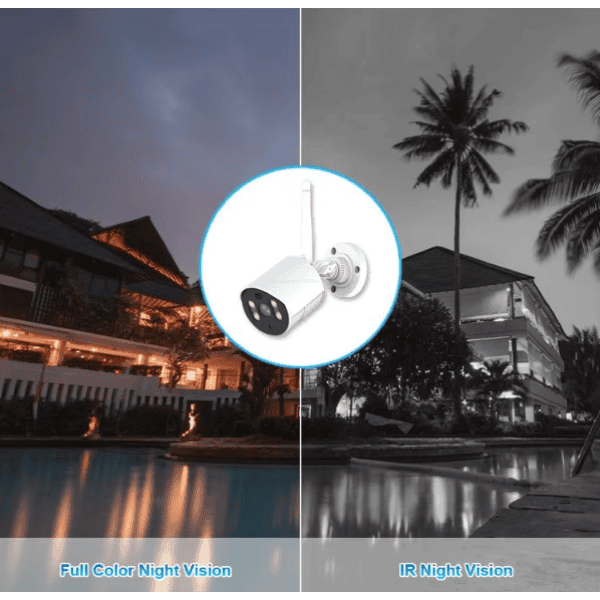 All-in-One DIY CCTV Kit  4-Channel WiFi NVR with 10.1" Built-In Screen &amp; Smart Cameras