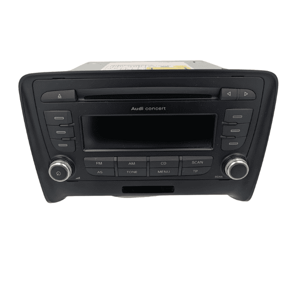 Audi TT 8J 1.8 TFSI 2014 RHD Concert Radio Head Unit (second hand) - 8J0035186Q