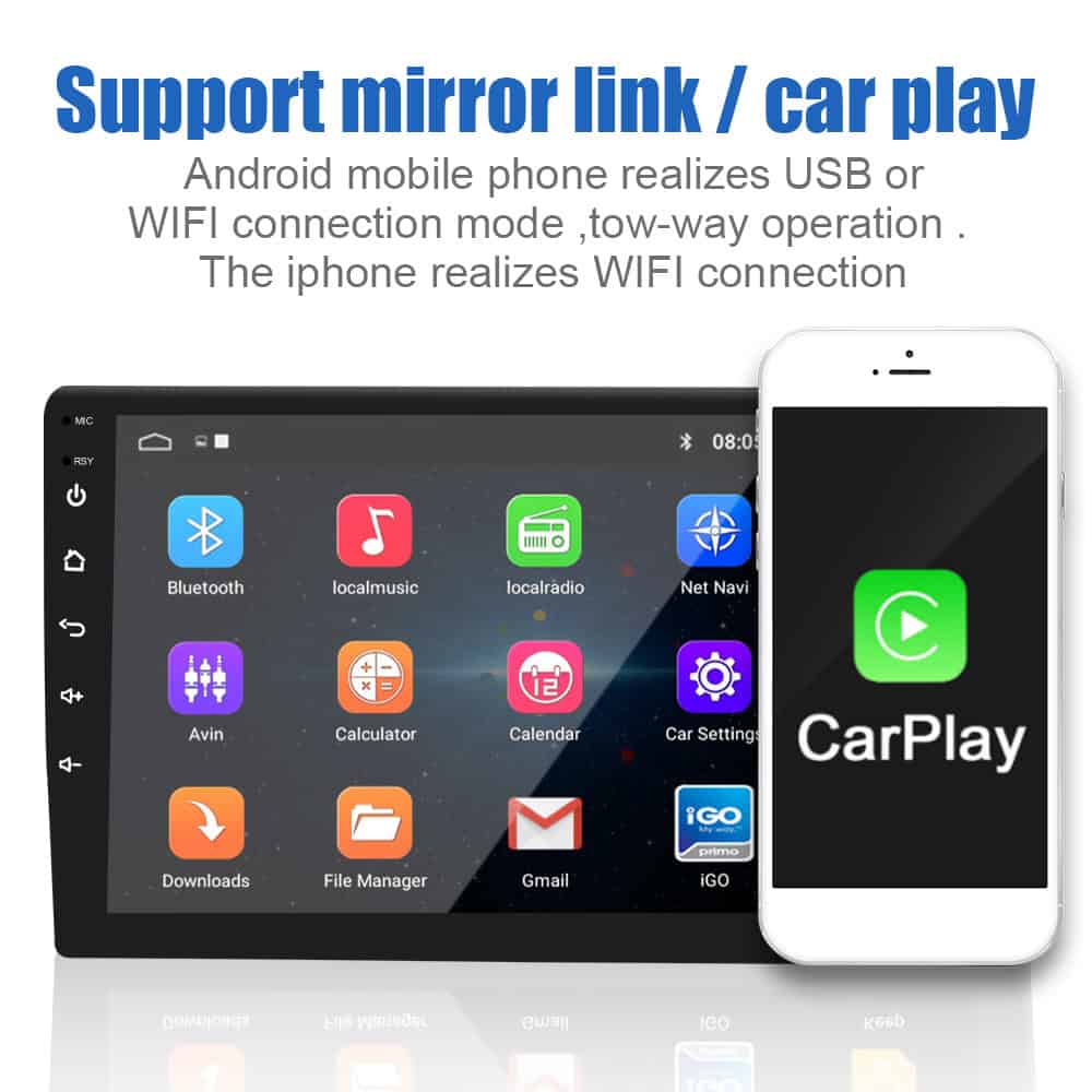 Suzuki Swift 2018 Android Navigation with Carplay and Android Auto 2GB 32 GB