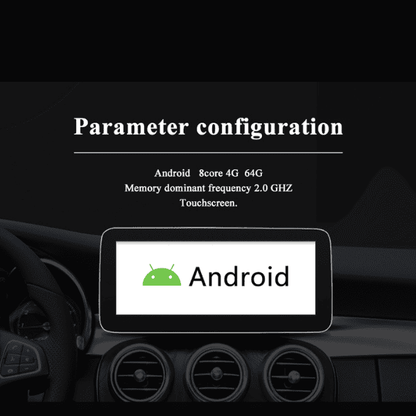 Mercedes C Class 10.25" W205 Android Navigation Infotainment Unit with CarPlay Android Auto