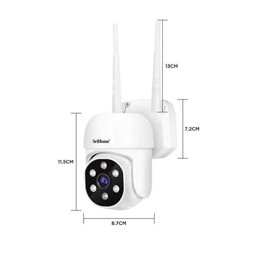 4-Channel Wireless CCTV System with 10.1″ LCD Monitor & Two-Way Audio (New Model)