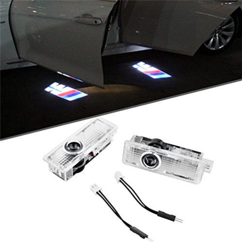 BMW M Sport Car Door Logo Shadow Lights - Set of 2