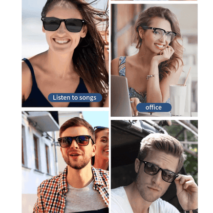 AI Integrated Smart Glasses with Bluetooth - Unisex