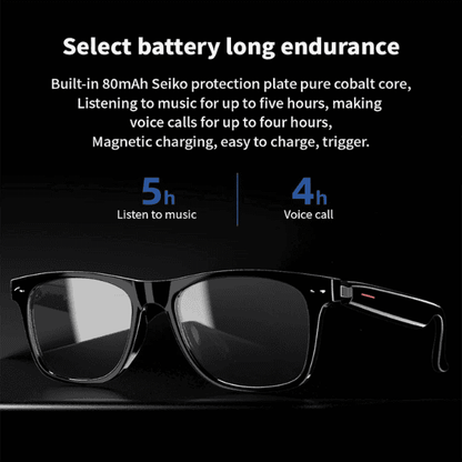 AI Integrated Smart Glasses with Bluetooth - Unisex