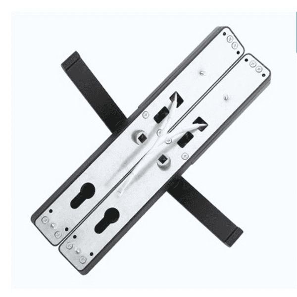 Smart Biometric Door Lock for Aluminum Doors - Black Color