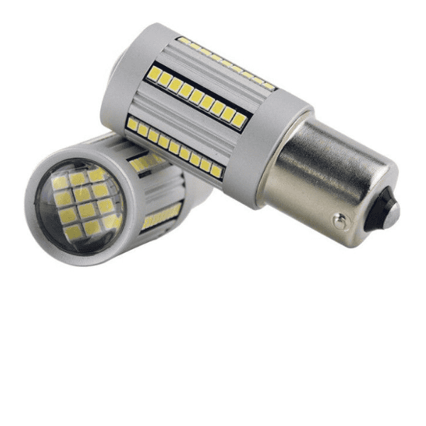 CANBUS - BAU15S LED Turn Signal Indicator Bulbs Amber Colour Set of 2