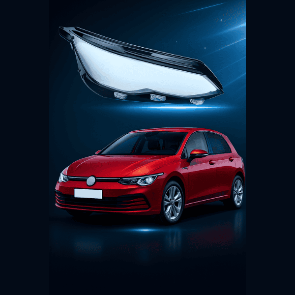 Golf 8 GTI Headlight Replacement Lens - Left Side
