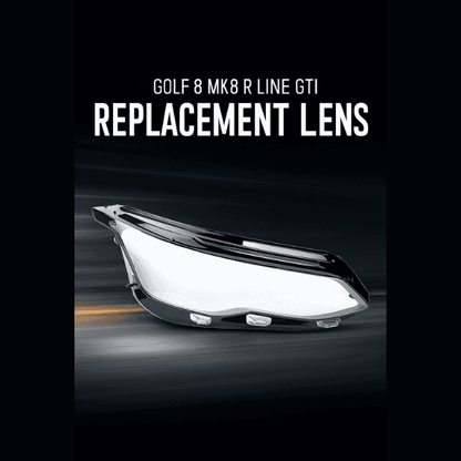 Golf 8 GTI Headlight Replacement Lens - Left Side