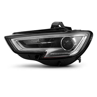 Audi A3 Xenon Headlight Left Side (Refurbished OEM) - 8V0941005D