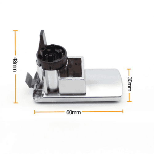 MERCEDES GLOVE BOX CUBBY HOLE HANDLE REPLACEMENT FOR W204 - Grey