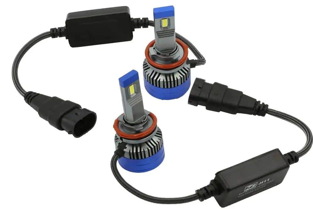 H11 LED Bulbs 90W 6500K White Z10 - Set of 2