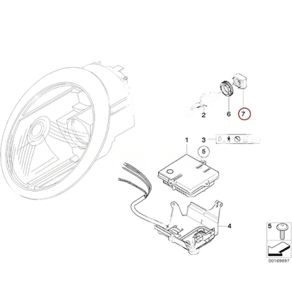 1307329076 XENON HEADLIGHT LIGHTER IGNITER