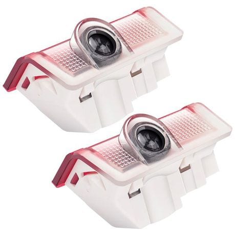 Mercedes Benz W205 LED Car Logo Lights - Set of 2