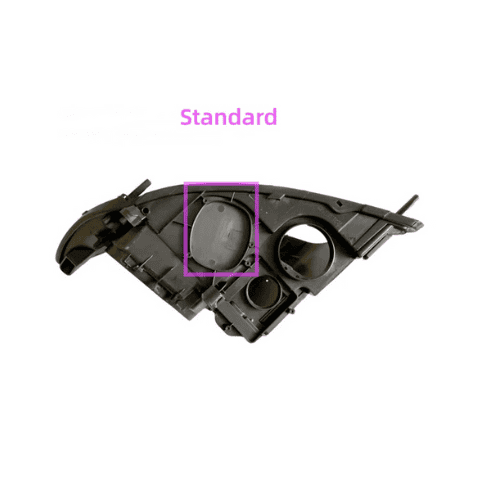 Audi Q7 Headlight Replacement Casing (2009 – 2013) Left – 4L0941029GDDK