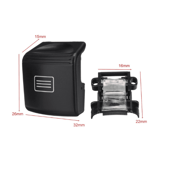 Mercedes W204 Sunroof Switch Button (Grey) - 21290010239051
