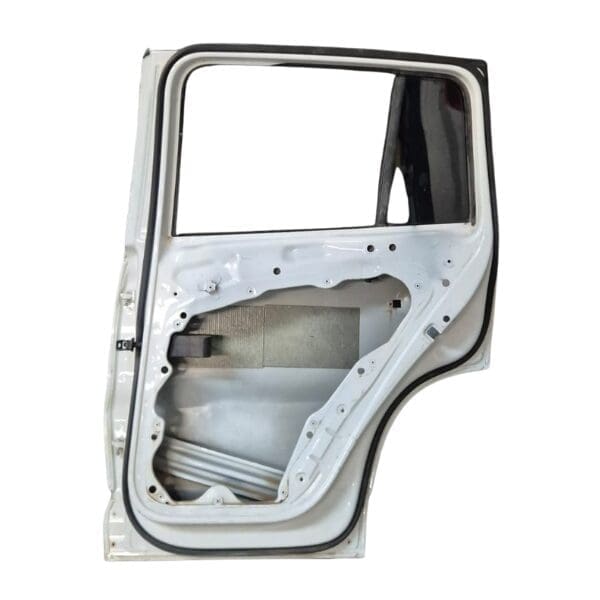 VW Tiguan Right Rear Door Shell – Includes Quarter Glass &amp; Window Trim – Used Condition