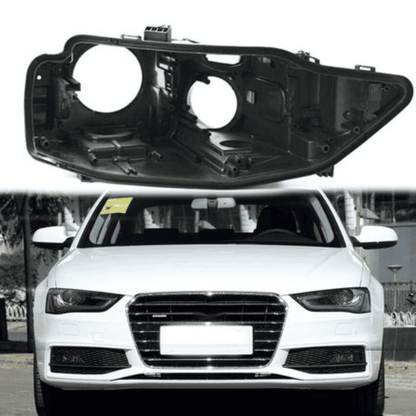 Audi A4 B8 2012-2015 Headlight Back Plastic Housing Shell 8K0941005DDDK - Left Side
