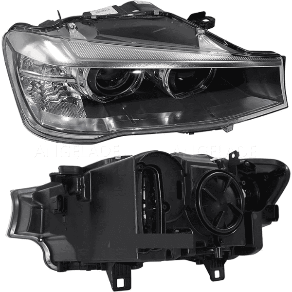 BMW X3 14-17 Xenon Headlight Shell 63117401131- Left Side