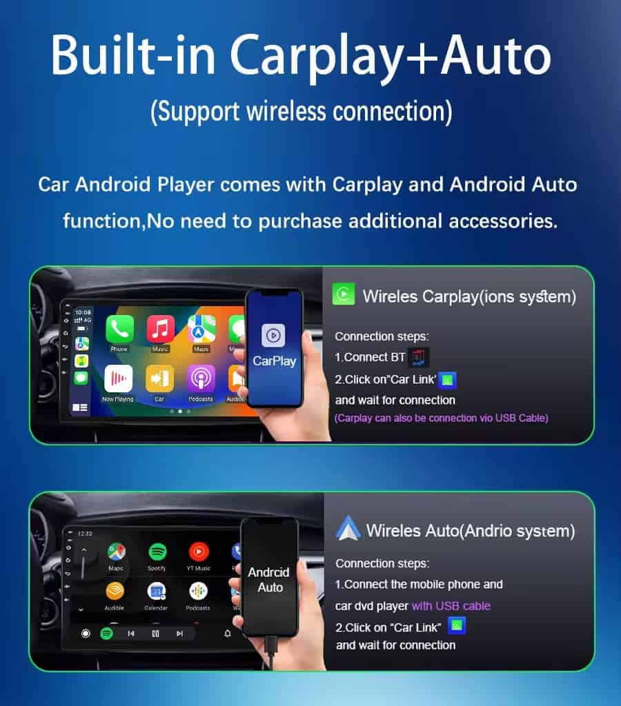 Android 14 Multimedia Head Unit for Mercedes-Benz C-Class W204 (2007–2011)