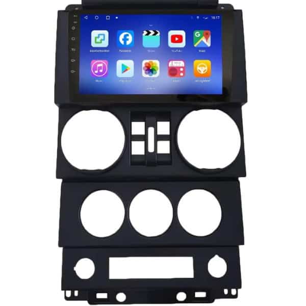 Jeep Wrangler Rubicon Android Radio Wireless CarPlay Android Auto