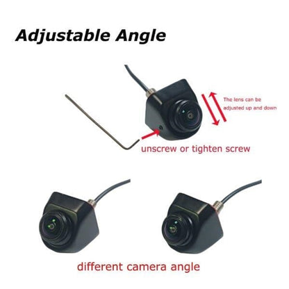 Adjustable Universal Rear View Camera with Wide-Angle Lens