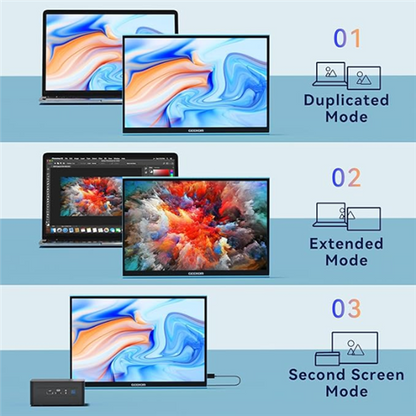 GEEKOM PM16 Portable Monitor 16" Ultra Slim