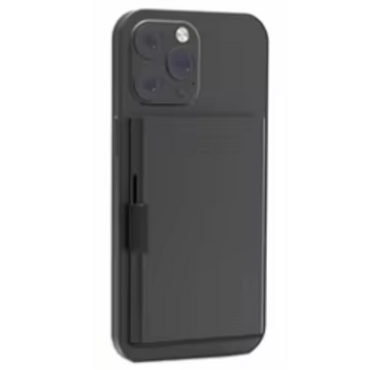 Magsafe RFID Anti Theft Magnetic Aluminum Card Holder Wallet - Black
