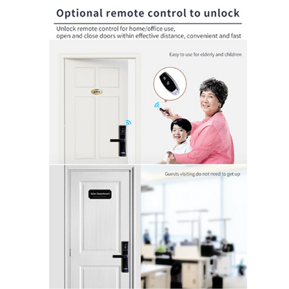 Smart Biometric Door Lock 2024 Model - Universal Side