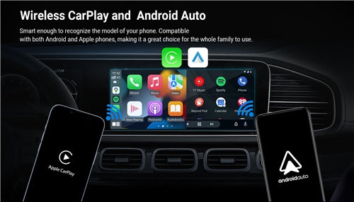 Play2Video Pro All in One Multimedia Adapter - Wired to Wireless Carplay Android Auto