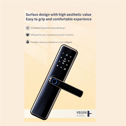 Smart Biometric Door Lock 2024 Model - Universal Side