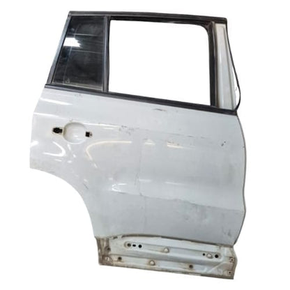 VW Tiguan Right Rear Door Shell – Includes Quarter Glass &amp; Window Trim – Used Condition