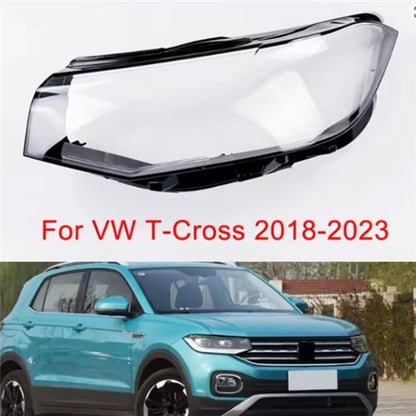 Headlight Replacement Lens For VW T-Cross 18-23 - Left Side