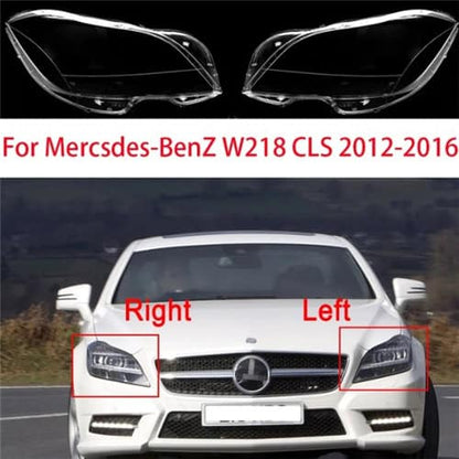 Mercedes Benz W218 CLS CLS260 CLS300 CLS350 2012-2016 Front Headlights Lens Cover Replacement