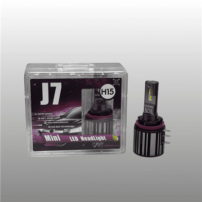 J7 H15 Canbus Wireless LED Headlight Bulbs - Set of 2