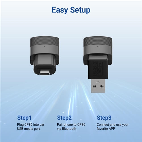 Mini Wireless Apple Carplay USB Adapter