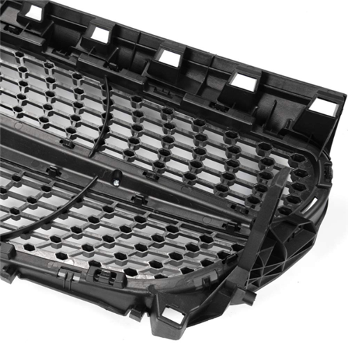 Mercedes Benz W117 CLA Class 2014-2016 Diamond Black Front Bumper Grill - 1178801503
